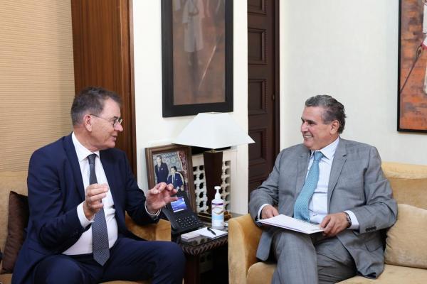 رئيس الحكومة يستقبل جيرد مولر المدير العام لمنظمة الأمم المتحدة للتنمية الصناعية